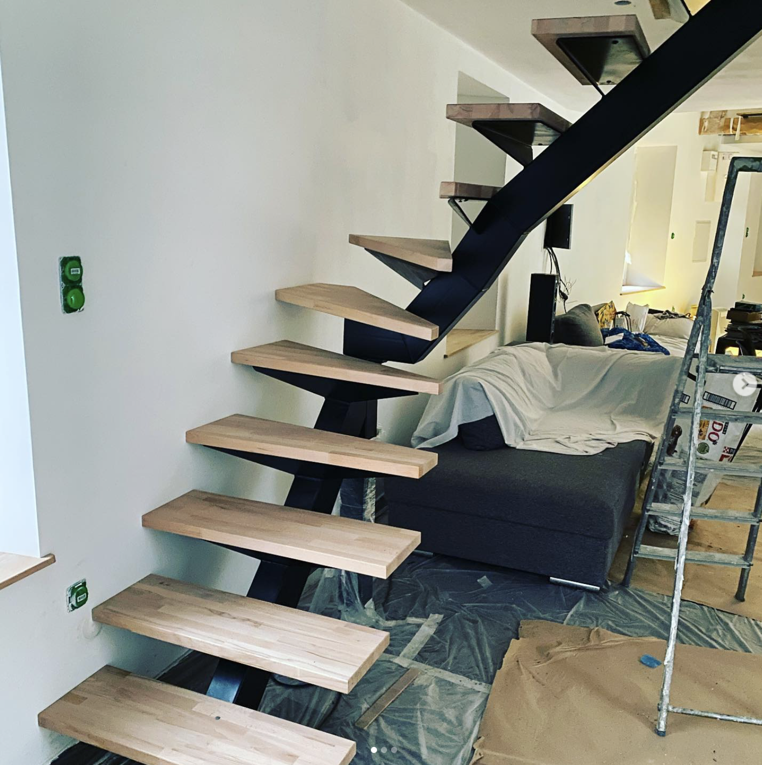 rénovation d'escaliers à Berck